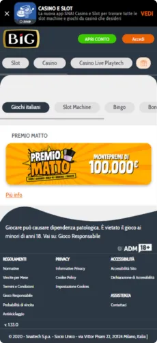 Big Casino Bonus